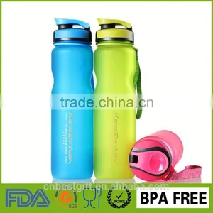 1 Liter Mineral Tall Plastic Bicycle Sports Travel Drinking Cups PC Water Bottle thumbnail-1