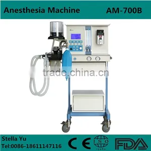 2016 New Medical Equipment Single Vaporizer Trolley Anesthesia Machine for Adults and Children thumbnail-1