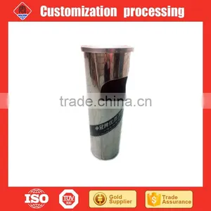 Stainless Steel Hight 60 cm 1.68 Kg Round Dustbin OEM thumbnail-1