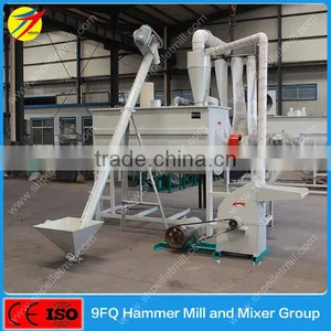 High Efficiency Cotton Seed Corn Hammer Mill Mixer Machine for Livestock Feed thumbnail-6