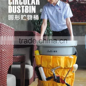 Circular Dustbin/Half-round Head Dustbin/Funnel Dustbin for Sale/Circular Barrel With Good Qualtiy thumbnail-1