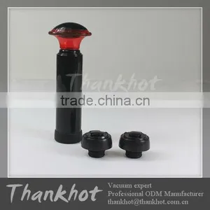 2013 Plastic Vacuum Pump With Two Wine Stoppers From Original Manufacture thumbnail-1