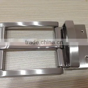 Customized High Quality Men Simple Pin Metal Belt Buckle 35mm Reversible Pin Belt Zinc Alloy Belt Buckle thumbnail-4