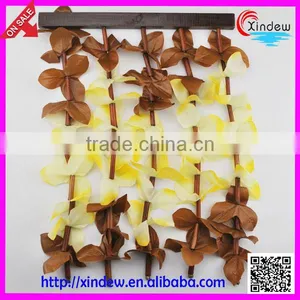 Plastic Beaded Curtain Leaf Door Curtain XDCZ-002 thumbnail-1