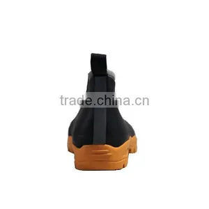 Wholesale Garden Rain Shoes,Solid Short Bootie,Ankle Rubber Garden Shoes Supplier thumbnail-4