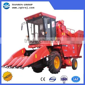 TR9988-4530 Self-propelled Low Price Mini Corn Combine Harvester thumbnail-1