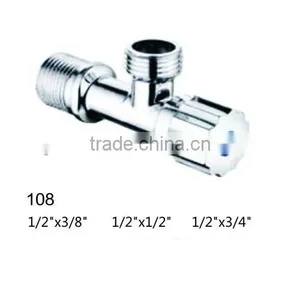 Sanitary Brass Bronze Shut Off Stop Valve thumbnail-1