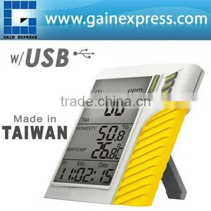 Made in Taiwan / Portable USB Wall Mount/Desktop Carbon Monoxide CO Monitor thumbnail-1