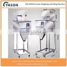 Fully Semi Automatic Stainless Steel Milk Portein Powder Filling Machine for 100-2500g thumbnail-1