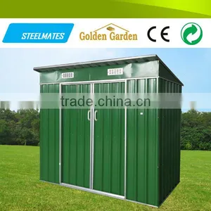 Selective Colors Roof Ventilation Garden Metal Shed for Free Garden Bed thumbnail-3