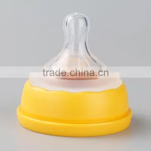 Wide Neck Borosilicate Glass Baby Feeding Bottle With Handle thumbnail-4