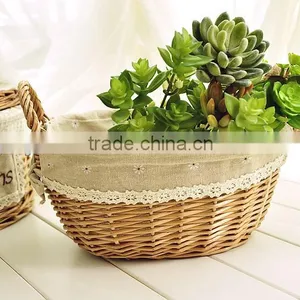 Jiayu Wholesale Empty Willow Flower Vase Baskets thumbnail-1