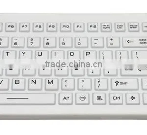 JH-WKB830 106 Keys Silicone Wireless Keyboard Waterproof and Washable Wireless Silicone Keyboard thumbnail-1