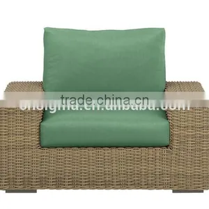 Round Rattan Outdoor Furniture Single Sofa Modern Sofa Seat thumbnail-1