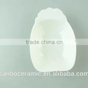 Ceramic White Porcelain Small Dishes Fruit Shape /serving Dishes Wholesale Cheap Price thumbnail-2