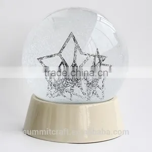 Fashion Modern Resin Star Snow Globe thumbnail-1