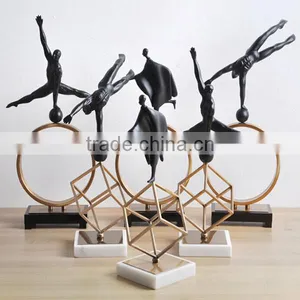 Antique Living Room Decor Basketball Player Figures thumbnail-2