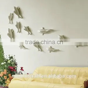 Lucky 3D Fish Resin Restaurant Wall Decoration thumbnail-1