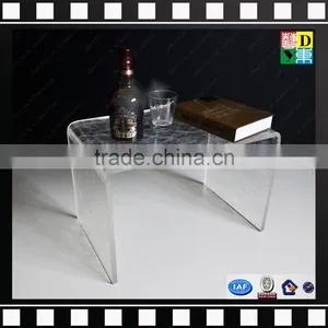 Clear Acrylic U-shaped Table Homemade Coffee Table From Shenzhen Yidong thumbnail-2