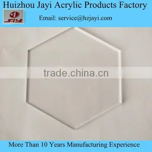 Round, Square or Petal 1/4" Thick Cheese Ganache or Buttercream Guide Clear Acrylic Cake Boards thumbnail-3