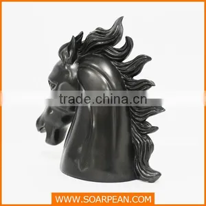 Customized Decoration Elegant Vivid Horse Head Sculpture thumbnail-4