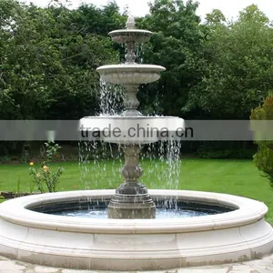 Chinese Stone Carving Garden Fountain Marble Outdoor Water for Sale thumbnail-1
