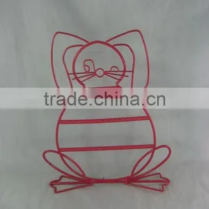 Red Colour Dog Design for Earrings Jewelry Show Holder thumbnail-1