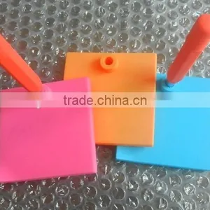 2016 Customized Eco Friendly Reusable Silicone Memo Pad With Ball Pen & Eraser thumbnail-3