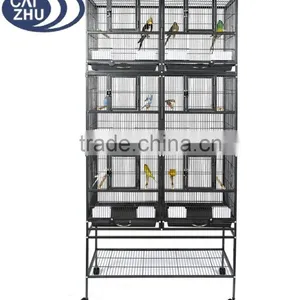PARROT BIRD FINCH CANARY AVIARY WIRE BREEDING CAGE thumbnail-2