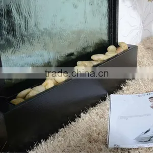 Blue Glass Waterfall Fountain Wedding Hall Decorations thumbnail-4