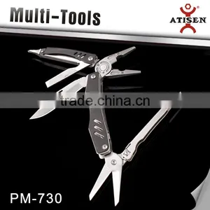 Unique Design Outdoor Camping Multi Functional Tools Folding Pliers Knife 6 In 1 thumbnail-1