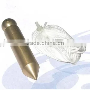 Solid Brass Plumb Bob Measuring Tool With 5M 10M Of Cotton Line thumbnail-1