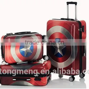 Hard Shell Travel Luggage Trolley Suitcase Printing Luggage thumbnail-1