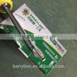 Berrylion Dual Use 6*100 Phillips and Slotted Screwdriver CR-V Screwdriver thumbnail-5