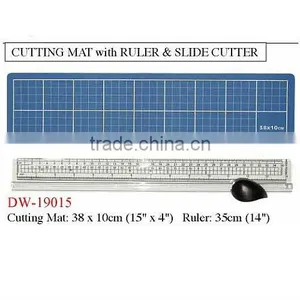Cutting Mat With RULER & SLIDER CUTTER thumbnail-1