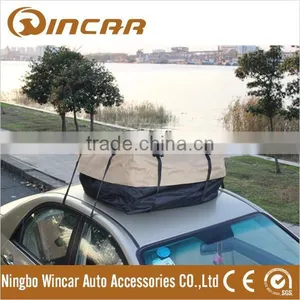 600D Oxford Fabric Car Roof Bag for Touring Travel,Car Roof Luggage Carrier thumbnail-2