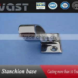 Stainless Steel Marine Hardware Boat Stanchion, Stanchion Base thumbnail-2