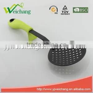 WCJ321C Premium Nylon Utensils SKIMMER Cooking Utensil Gadgets Set With Storage Stand (Multi-color) thumbnail-3
