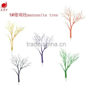 Wedding Artificial Manzanita Tree Colorful Dry Coal Tree for Decoraction thumbnail-1