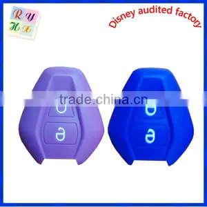 Dustproof Anti-scratch Silicone Car Key Cover for ISUZU D-MAX thumbnail-1