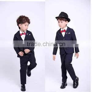 Boy's Prinstrip Five- Piece Suit Set thumbnail-3