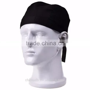 Black Waiter Baker Cooking Chef Hat Head Wrap thumbnail-2