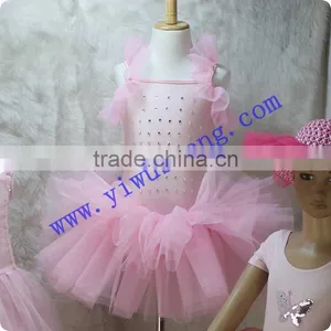 Super Hot Sale Dance Costumes Pink Ballet Tutu for Kids Professional Ballet Tutu Dress thumbnail-1