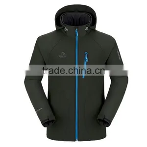 Wholesale OEM Men Sports Outdoor Hunting Jacket Soft Shell Jacket thumbnail-3