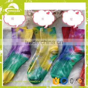 Christmas Socks Wholesale Marijuana Weed Leaf Colored Man Women Cotton Long Sports Socks in Stock thumbnail-3