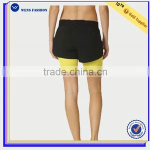 Hot Sale Custom Training Running Yoga Women Wholesale Athletic Shorts thumbnail-1