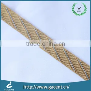 Charming Woven Jaquard Knitted Striped Nylon Tape for Garment thumbnail-1
