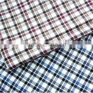100% Cotton,20*10 Plaid Printed Fabrics for Dresses thumbnail-1