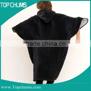 Edge to Edge Printing Microfiber Wholesale Hooded Poncho Towel Adult thumbnail-1