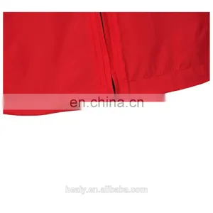 2017 New Hooded 3-Layer Wind Coat Waterproof Men Red Softshell Jacket thumbnail-2